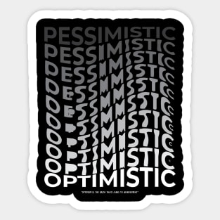 Optimistic Sticker